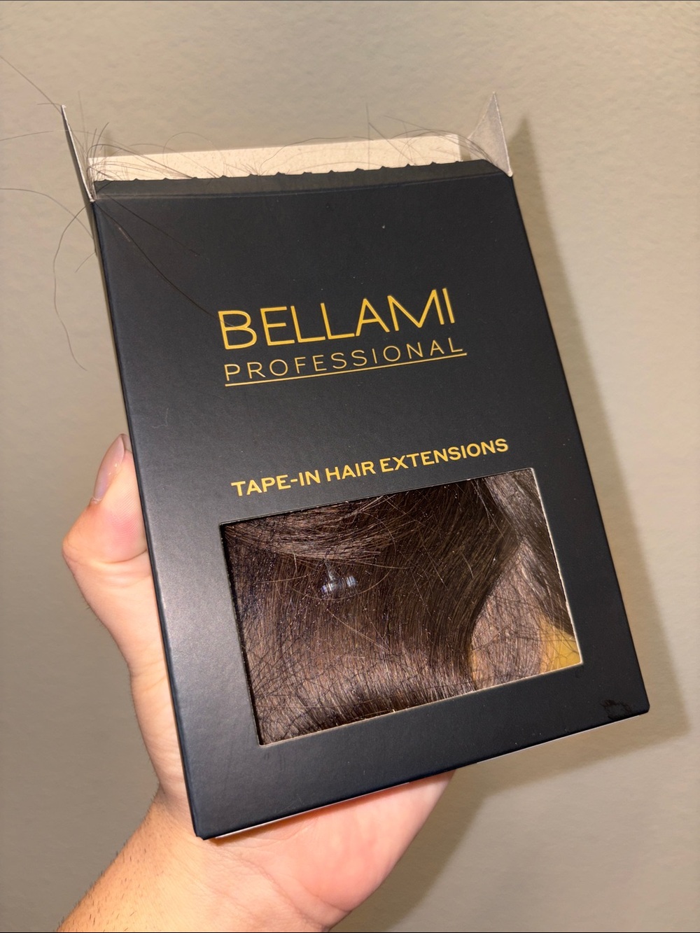 BELLAMI TAPE-IN HAIR EXTENSIONS DARK BROWN #2 16”